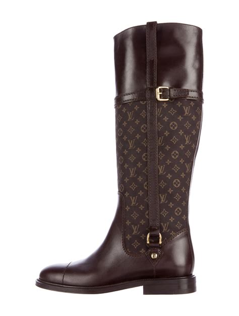 louis vuitton women boots price|louis vuitton thigh high boots.